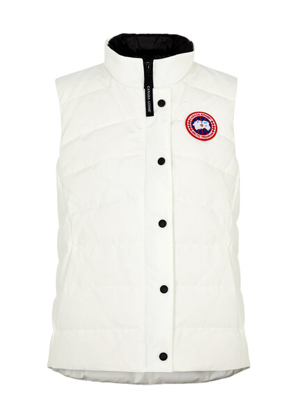  Canada Goose Freestyle Quilted Arctic-tech Shell Gilet - White - S 