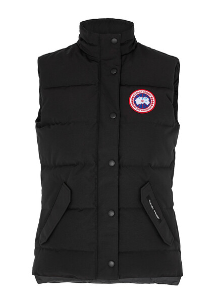  Canada Goose Freestyle Quilted Shell Gilet - Black - Xs 