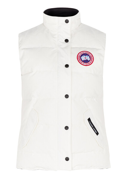  Canada Goose Freestyle Quilted Shell Gilet - White - M 