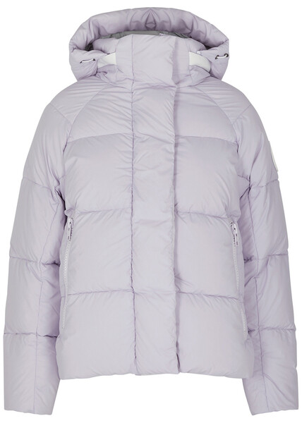  Canada Goose Junction Quilted Shell Parka - Lilac - Xs 