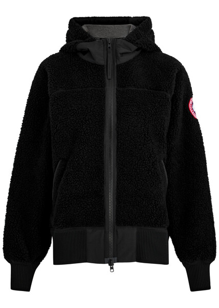  Canada Goose Simcoe Hooded Fleece Jacket - Black - M (uk12 / M) 