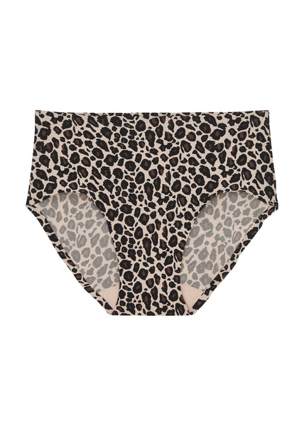  Chantelle Soft Stretch Leopard-print Briefs - One Size 