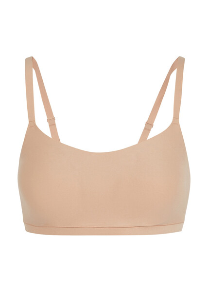  Chantelle Soft Stretch Soft-cup Bralette - Nude - M/l 