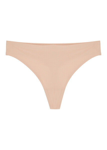  Chantelle Soft Stretch Thong - Nude - One Size 