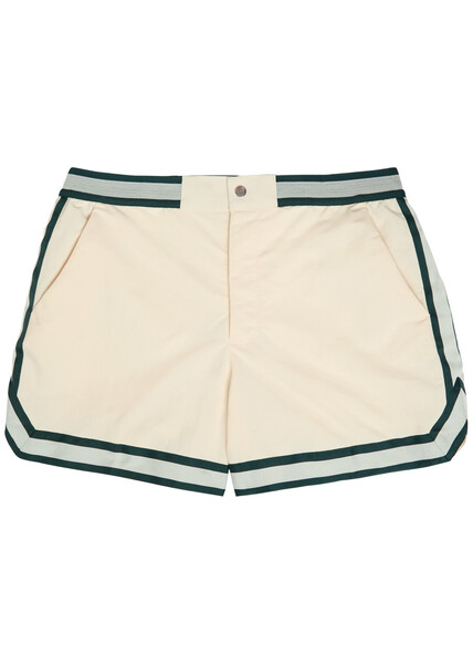  Che Baller Nylon Swim Shorts - Ivory - S 