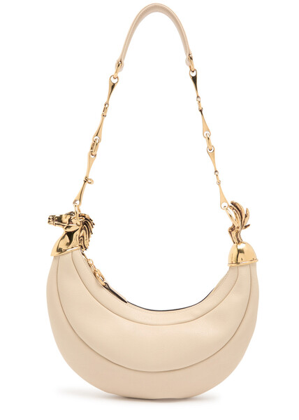  Chloe Chain Horse Leather Shoulder Strap - Ivory - One Size 