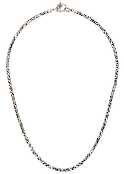  Clocks And Colours Scorpion X Sterling Silver Chain Necklace 