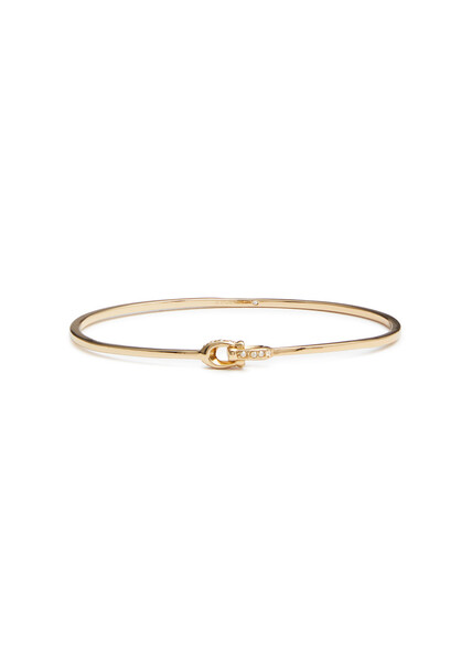  Coach Crystal-embellished Logo Bracelet - Gold - One Size 