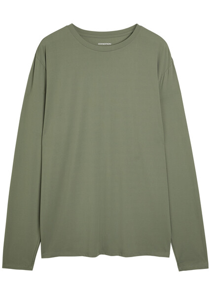  Condition Aero Stretch-jersey Top - Green - L 
