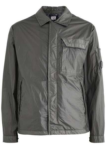  C.p. Company Cs Ii Lens Coated Nylon Jacket - Grey - L 