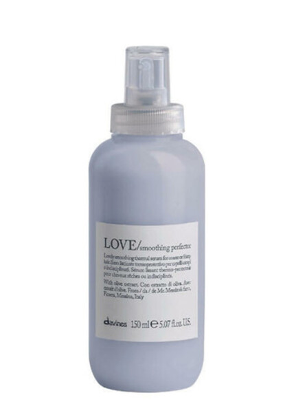  Davines - Love Smoothing Perfector - 150ml - Smoothing - Anti-frizz Serum - Heat Protection And Aids Straightening - Lightweight And Creamy Texture 