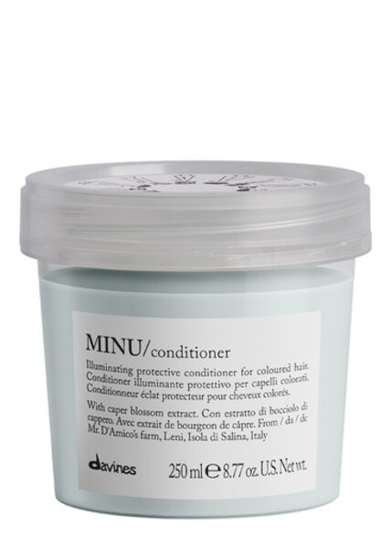  Davines - Minu Conditioner - 250ml - Zero-impact Leave-in Conditioner - For Highlighted Hairtural Formula - Hydration Softness And Combability 