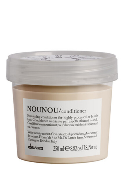  Davines - Nounou Conditioner For Dry Hair - 250ml - Deeply Moisturising Conditioner - Smoothes And Softens - Antioxidants Vitamins C And E 