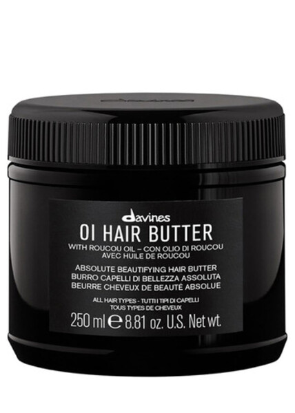  Davines - Oi Anti-frizz Hair Butter - 250ml - Hair Nourishment Butter - Protect Hair From Uv Damage And Strengthening Fragile Damaged Strands 
