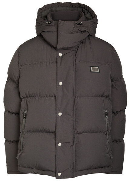  Dolce & Gabbana Padded Shell Jacket - Grey - 52 (it52 / Xl) 