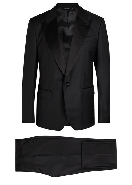  Dolce & Gabbana Wool-blend Suit - Black - 50 (it50 / L) 