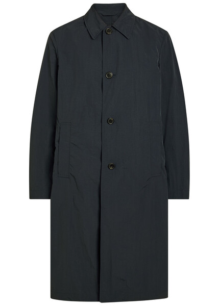  Dries Van Noten Rankles Shell Coat - Navy - Xl 