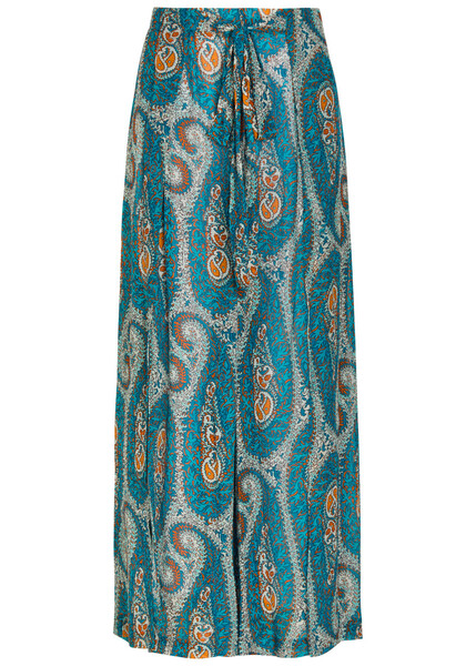  Etro Patterned Wide-leg Trousers - No Colour - L (uk14 / L) 