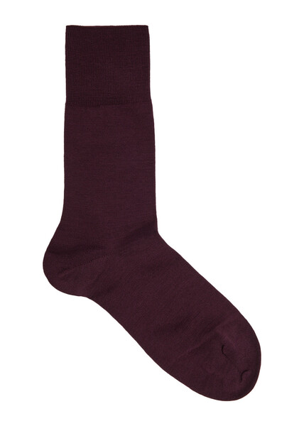  Falke Airport Wool-blend Socks - Burgundy - 41-42 