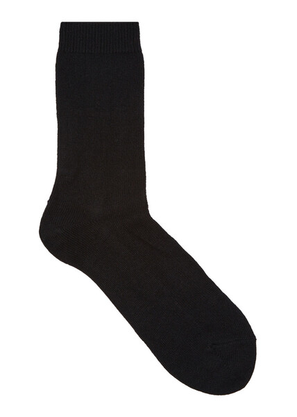  Falke Cosy Wool-blend Socks - Black - 1 
