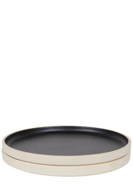  Frama Otto Ceramic Plate Large - Set Of Two 