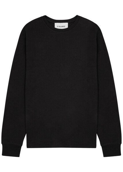  Frame Cotton Top - Black - S 