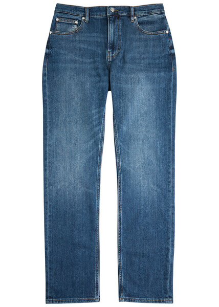  Frame Modern Straight-leg Jeans - Mid Blu - 32 (w32 / M) 