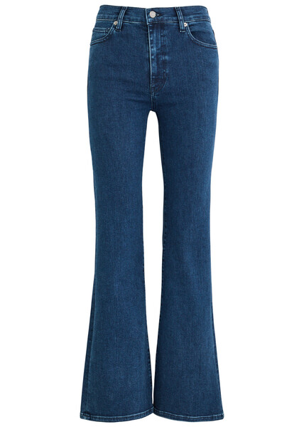  Frame The Icon Flared-leg Jeans - Blue - 25 (w25 / Uk6 / Xs) 