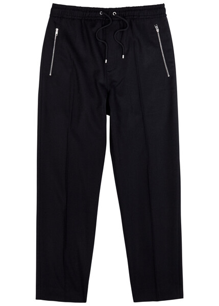  Frame Wool-blend Trousers - Navy - M 