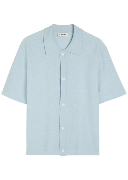  Frame Wool Shirt - Light Blue - Xl 