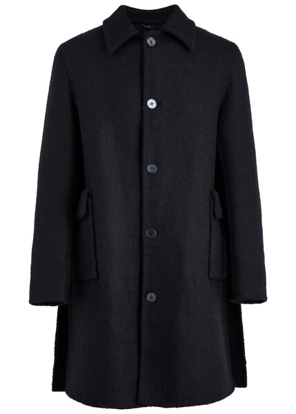  Givenchy Wool-blend Coat - Dark Blue - 46 (it46 / S) 