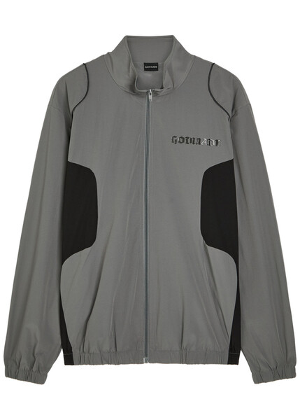  Godmade Phantom Logo Cotton Track Jacket - Grey - L 