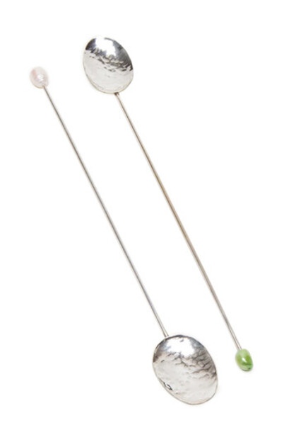  Gohar World Pearl Iced Tea Spoon - Set Of Two 
