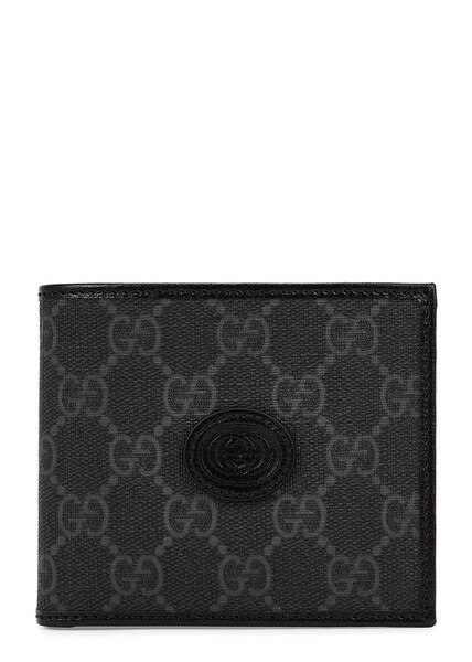  Gucci Gg Azalea Black Canvas Wallet 