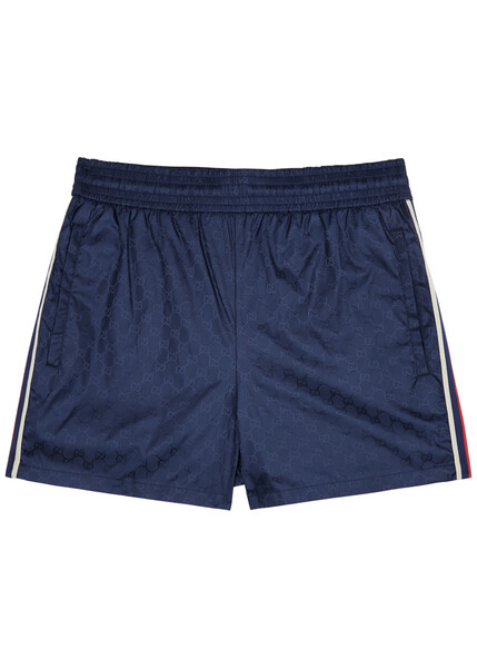  Gucci Gg-monogrammed Shell Swim Shorts - Navy - 50 (it50 / L) 