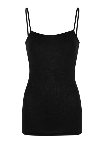  Hanro Ultralight Cotton Top - Black - M 