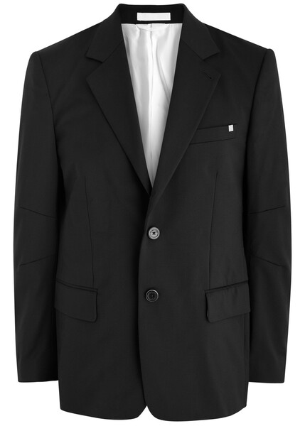  Helmut Lang Wool Blazer - Black - 44 (c17.5 /xxl) 