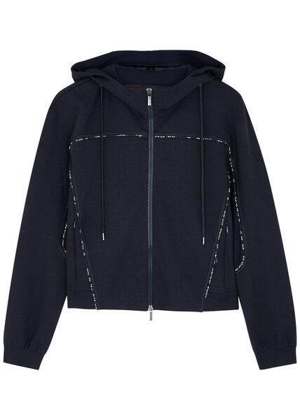  High Alert Hooded Jersey Jacket - Navy - L 