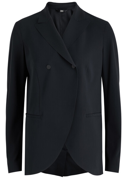  High In Keeping Stretch-jersey Blazer - Navy - 42 (uk10 / S) 