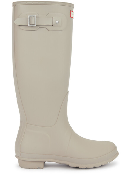  Hunter Original Tall Rubber Wellington Boots - Grey - 7 