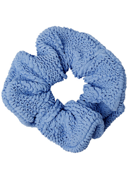  Hunza G Seersucker Scrunchie - Blue - One Size 