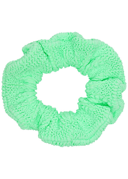  Hunza G Seersucker Scrunchie - Lime - One Size 