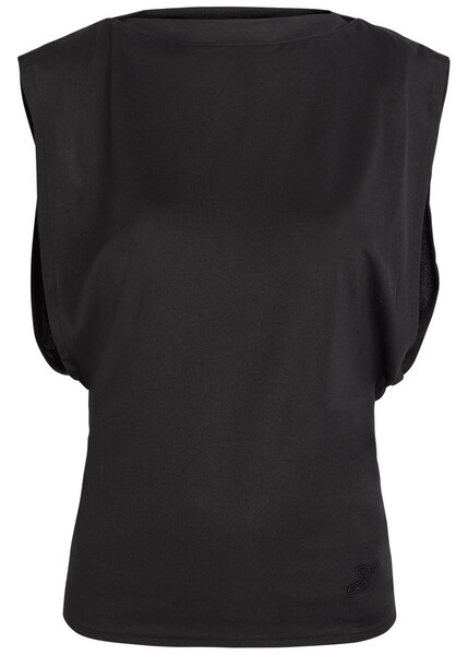  Jacquemus Le Marcel Moisson Open-back Paper-blend Top - Black - Xs (uk6 / Xs) 