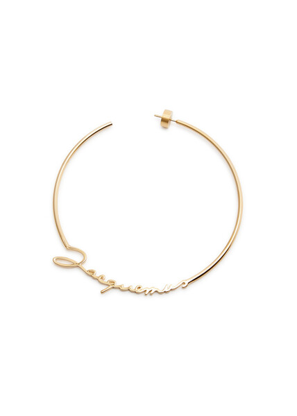  Jacquemus Les Creoles Jacquemus Hoop Earrings - Gold - One Size 