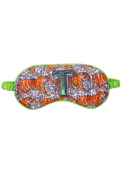  Jessica Russell Flint T Is For Tiger Silk Eye Mask - Multicoloured - One Size 