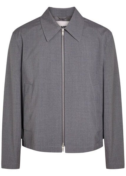  Jil Sander Wool Jacket - Grey - 50 (it50 / L) 