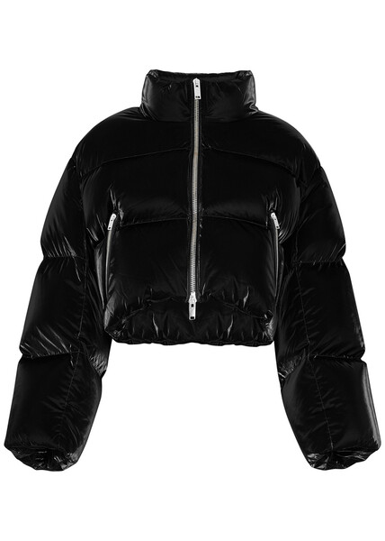  Khaite Fulman Quilted Shell Jacket - Black - M 