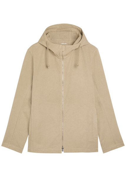  Labo.art Hooded Cotton Jacket - Taupe - 3 (s) 