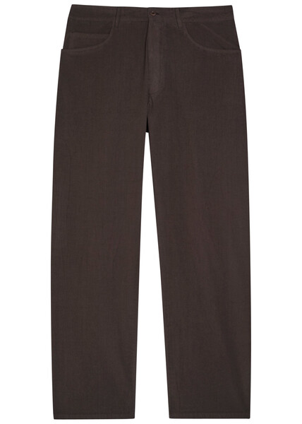  Labo.art Straight-leg Cotton Trousers - Brown - 2 (xs) 