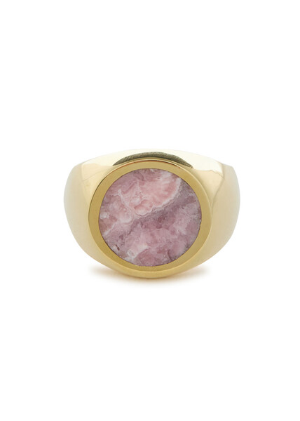 Legier Stone-embellished Signet Ring - Gold - 6 (l 1/2) 